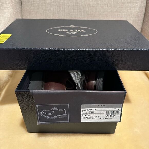 Prada men’s loafers size 6, EU 38,5-39